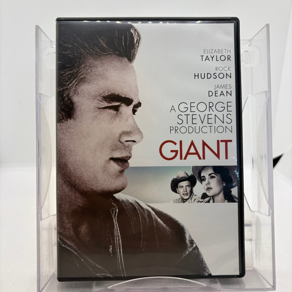 Giant DVD 2-Disc Special Edition Elizabeth Taylor Rock Hudson James Dean 1956